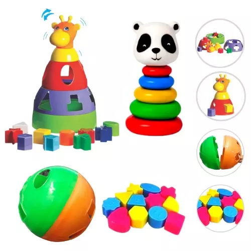 Brinquedos Para Crianças + 3 Anos de Idade Educativo Meninas
