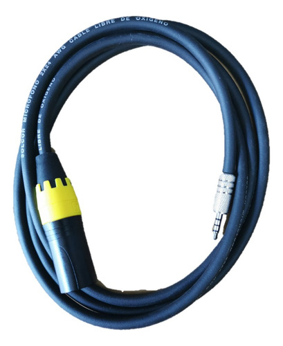 Cable Solcor Para Señal Xlr Macho - Plug Trs1/8  3.5mm 1m