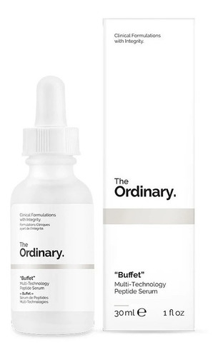 Sérum Peptídico Multitecnológico The Ordinary Buffet, 30ml Todo Tipo De Piel Día/noche