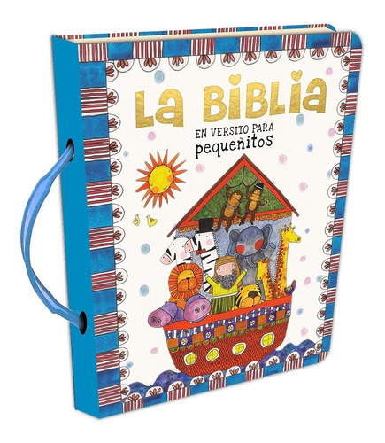 La Biblia En Versito Para Pequeñitos Celeste