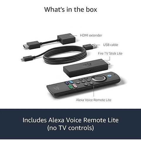 Imagen 6 de 9 de Amazon Fire Tv Stick Lite Hd 8gb Hdr Dolby 1080p Control Voz