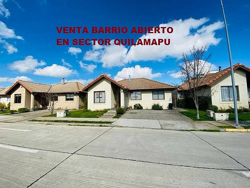 Casa 115 Mts 300 Mtrs Terreno Quilamapu 