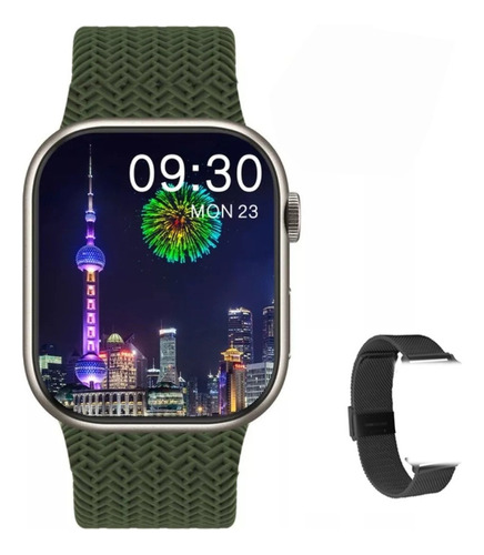 Hk9 Pro Smart Watch Series 8, Brújula Con Pantalla Amoled De