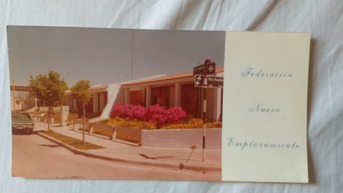 Tarjeta Postal De Federación Entre Ríos