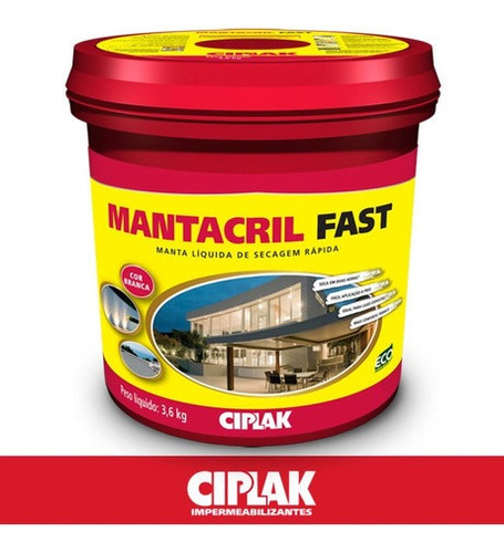 Impermeabilizante Secagem Rápida Mantacril Fast