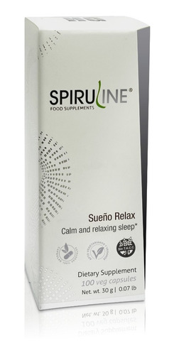 Spirulina Regulador Sueño Spiruline Sueño Relax X100 Caps