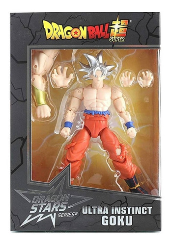 Imagen 2 de 2 de Figura de acción Dragon Ball Goku ultra instinct Dragon Ball Super 35994 de Bandai Dragon Stars