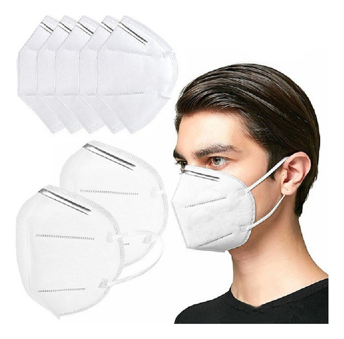 Mascarilla Barbijo Tapaboca Kn95 Con Certificado Ce