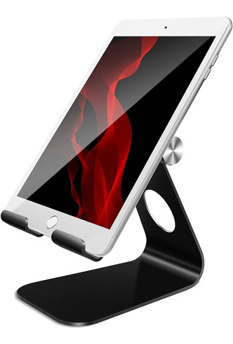 Tableta Soporte Ajustable, Lamicall iPad Stand: Desktop Color Negro