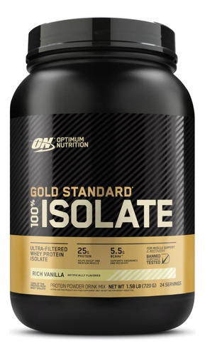 Proteina 100% Isolate Whey Gold 1,68 Lb - Optimum Nutrition 