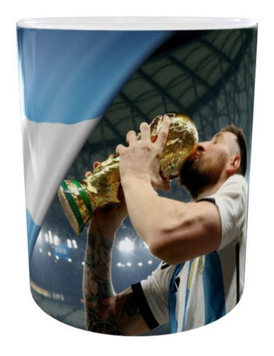 Taza Messi Campeón Del Mundo