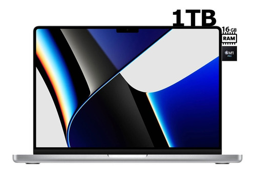 Apple Macbook Pro 14 M1 Pro 1 Tb 16 Gb Ram Teclado Inglés