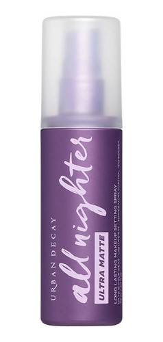 Urban Decay All Nighter Ultra Matte Fijador Maquillaje 30ml Tono Del Primer Morado