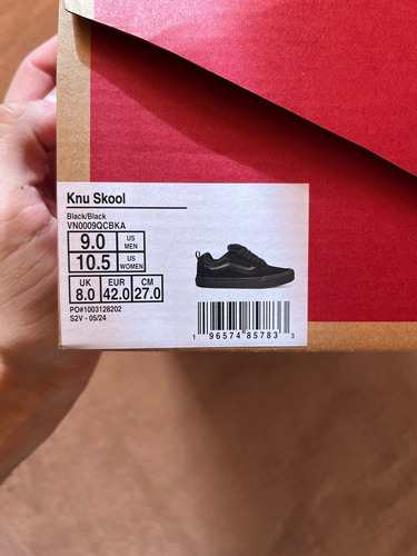 Vans Knu Skool Black