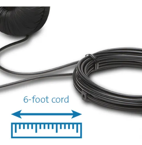 Audífonos Diadema C/micrófono Fit K97603 Alámbrico Negro