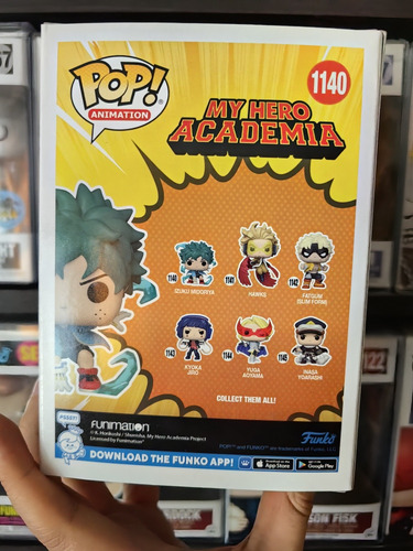 Izuku Midoria 1140 Glow Barnes And Noble Funko Pop! My Hero (Usado)