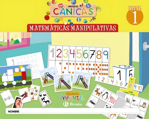 Matemãâ¡ticas Proyecto Canicas 3 Aãâ±os, De Gredos San Diego Sociedad Cooperativa Madrileña. Proyecto Canicas, Vol. 1. Editorial Editorial Bruño, Tapa Blanda En Español