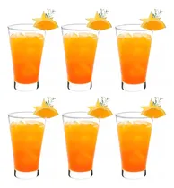 Comprar Vaso Ilhabela Trago Largo Nadir 400ml Vidrio Trago X6 Unid Color Transparente