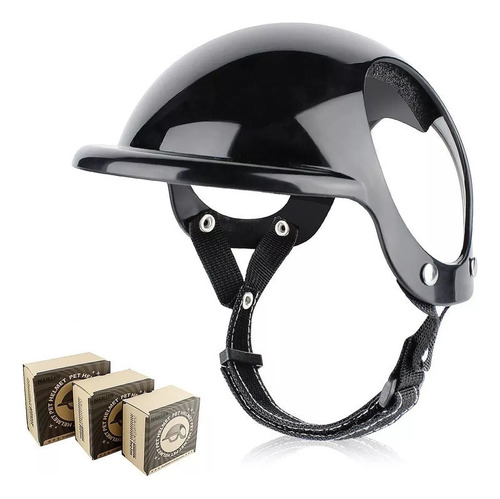 Lj Casco For Perros Con Gorra De Seguridad For Mascotas