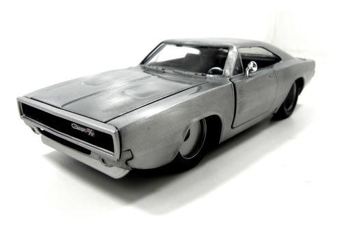 Dodge Charger R/t 1968 Rápido Y Furioso Escala 1:24 