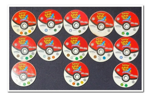 Imagen 2 de 2 de Pokemon Super Tazos, 13 De 50 Tazos Diferentes