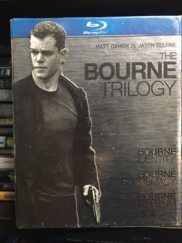 Blu-ray Bourne Trilogía Nueva Y Sellada