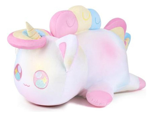 Peluche Gato Unicornio Infantil, Muñecos Gato Suave