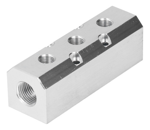 Bloque Colector Grande De Aluminio Con Entrada G1/2, Neumáti