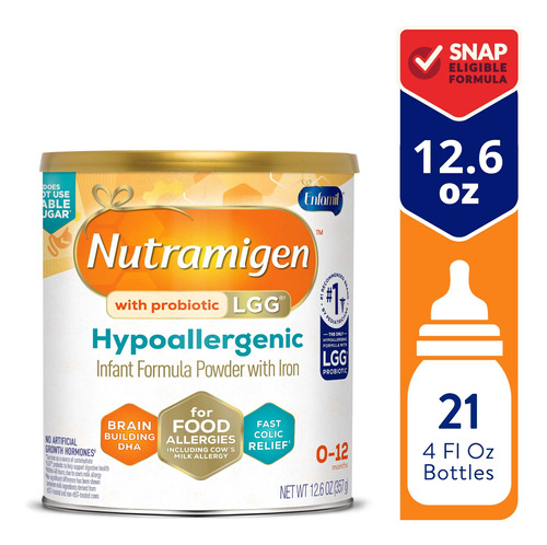 Fórmula Infantil Nutramigen En Polvo 12.6 Oz