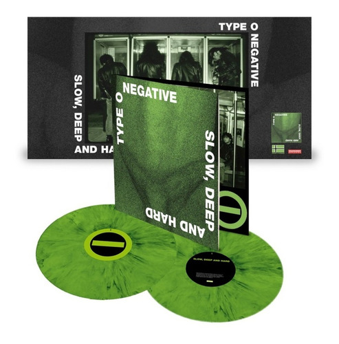 Type O Negative Slow, Deep And Hard Vinilo Nuevo Obivinilos