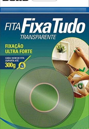 Fita Dupla Face Acrilica Int 19mm X 2m Tekbond 21121019202