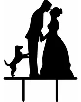Comprar Cake Topper Adorno Torta Casamiento Boda Personalizado