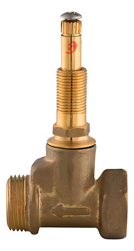 Kit 05 Registros Base Pressão Bruen 3/4 Padrão Deca 16 Estrias