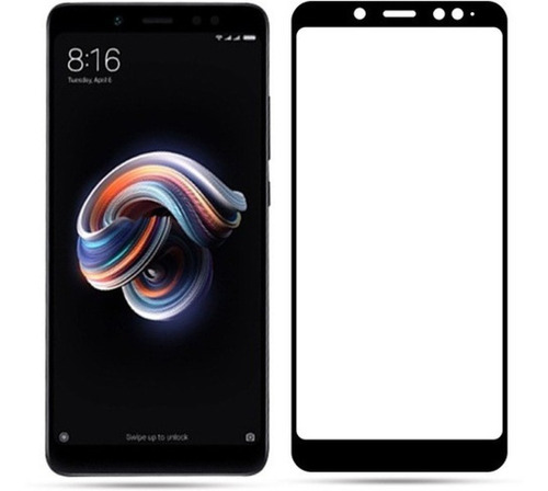 Redmi Note 5 / Pro Vidrio Templado Completo 9h 5d Full 