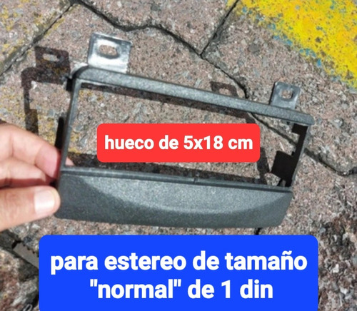 Base Frente Adaptador Estereo 1 Din Ford Focus 2000 A 2007 