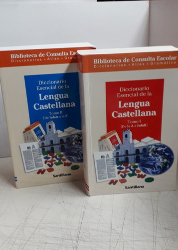 Diccionario Esencial De La Lengua Castellana   2 Tomos -   