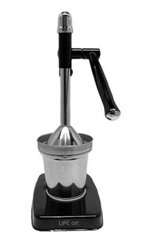 Exprimidor De Jugos Manual Negro Life Art
