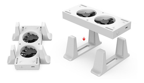 Imagen 2 de 7 de Base De Ventilador Enfriamiento Para Consola Xbox Series S