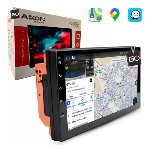 Multimidia Aikon Com Tv 1080p Hyundai I30 2009-2012 Carplay