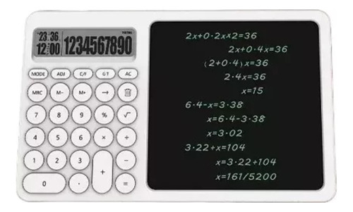 Calculadora De Escritorio Con Pantalla De Escritura Lcd 