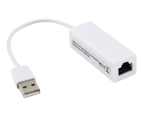  Adaptador Convertidor Usb 2.0 Lan Red Rj45 Ethernet