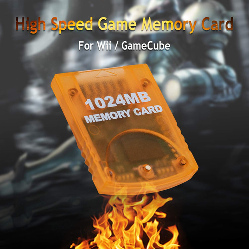 Cartão De Memória Mcbazel 1gb Para Console Gamecube E Wii