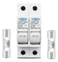 Comprar Porta Fusível 2 Polos Com 2 Fusível Solar 1000v Off Grid