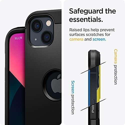 Capa Spigen Tough Armor Para iPhone 13 Mini - Preta