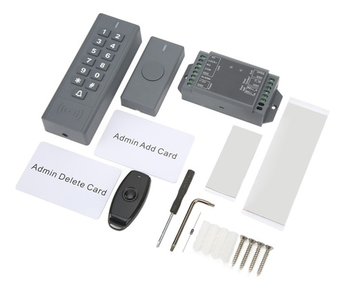 Kit De Sistema De Control De Acceso A La Puerta, Teclado Ip6