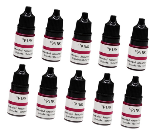 Kit De Coloración De Colorante De Vela Rosa Arte Arte 5 Ml