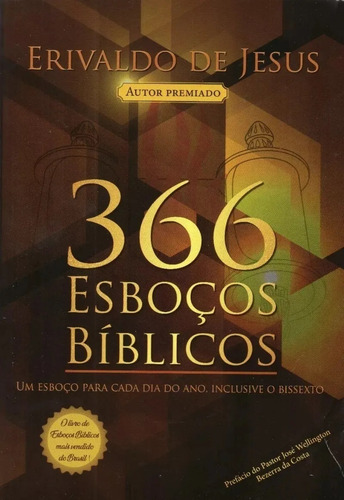 366 Esboços Bíblicos Livro Erivaldo De Jesus
