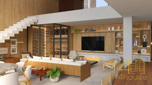 Imagem 5 de 30 de Fazenda Boa Vista Fase 7. Casa À Venda, Projeto Marcelo Franco, 1045 M², 7 Suítes, Piscina, Área Gourmet E 4 Vagas. Entrega Abril/22 - Ca0490