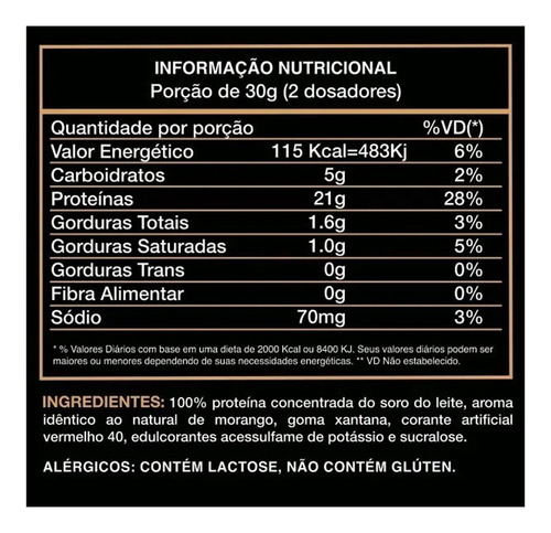 100% Gold Whey Refil Concentrado 900g - Adaptogen Science Sa