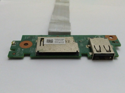Placa Usb Notebook Dell Inspiron 14 3442 3443 C/cabo Flat (Usado)